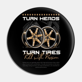 TE37 Turn Heads Pin