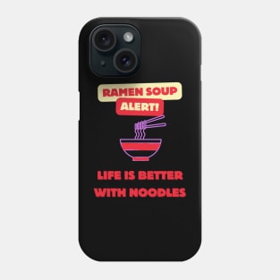 Think Noodles Phone Case