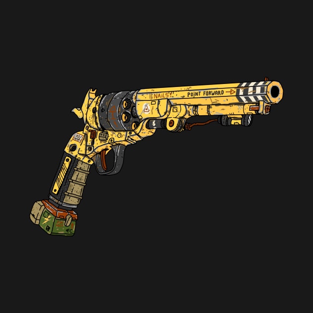 nail gun revolver. by JJadx