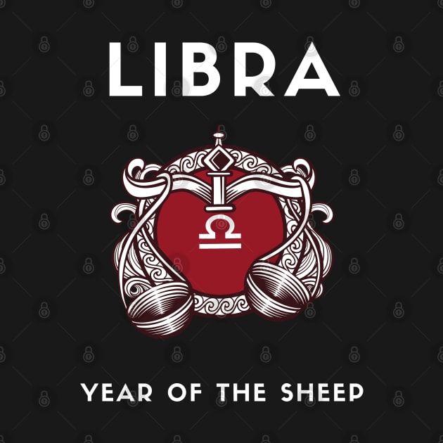 LIBRA / Year of the SHEEP by KadyMageInk