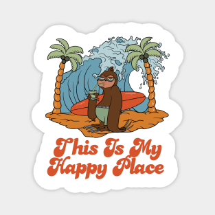 This Is My Happy Place Magnet