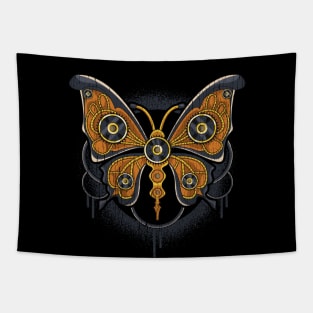 Steampunk Butterfly Tapestry