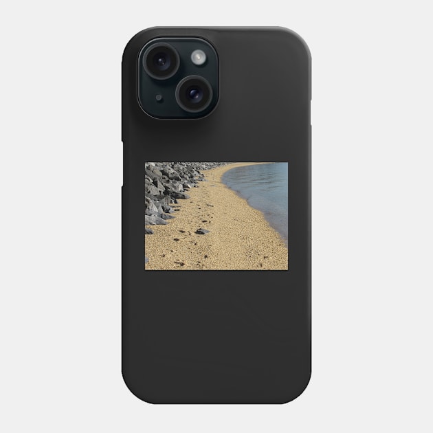 Rocks,Sand and Water Phone Case by ToniaDelozier