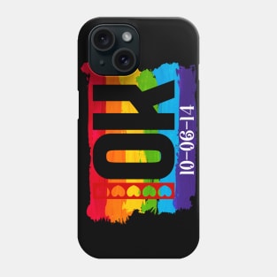 Oklahoma Gay Marriage Date Phone Case