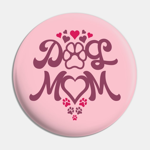 Dog Mom Pin by DesignWise