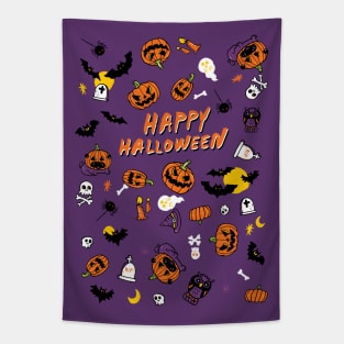 Happy Halloween Tapestry