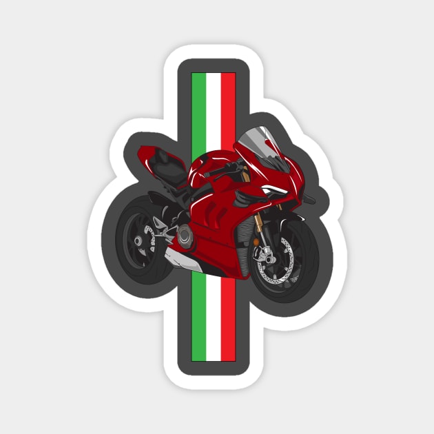 Ducati Panigale V4R Magnet by AdriaStore1