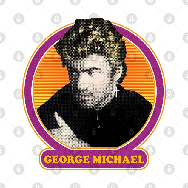 George Michael // Retro Styled Fan Art Design by DankFutura