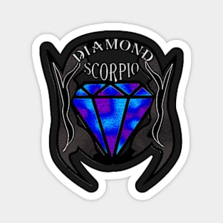 Diamond Scorpio Magnet