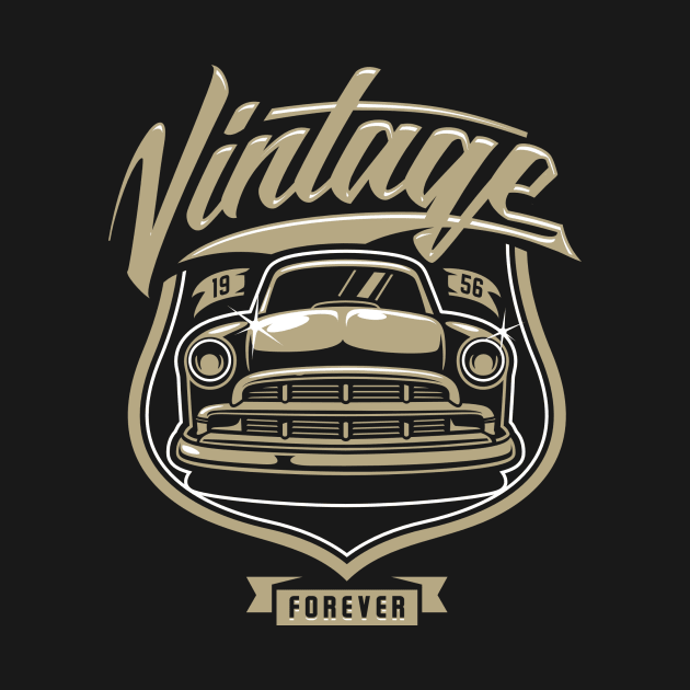 Vintage Cars forever Car lover by LutzDEsign