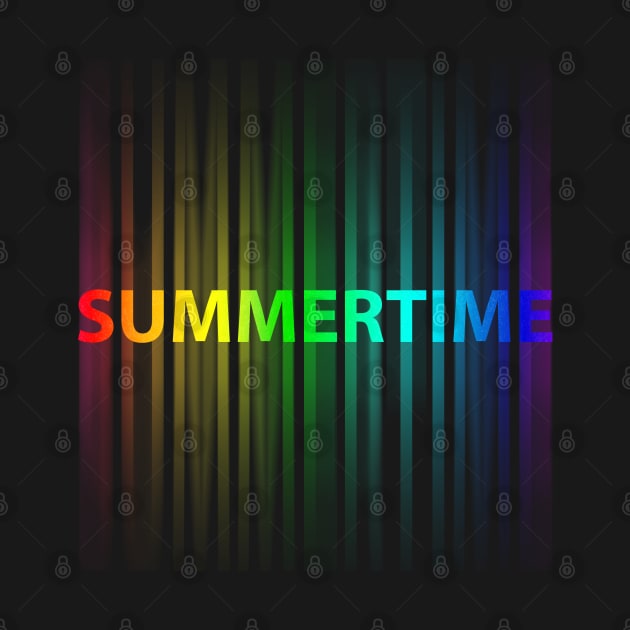 Summertime - Rainbow Color Distortion by Everyday Inspiration