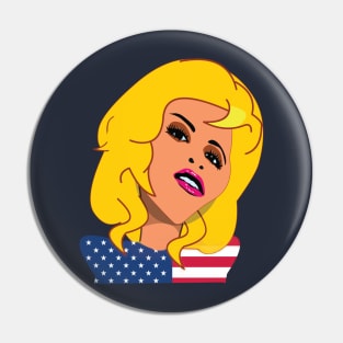 4TH OF JULY GIRL Pin