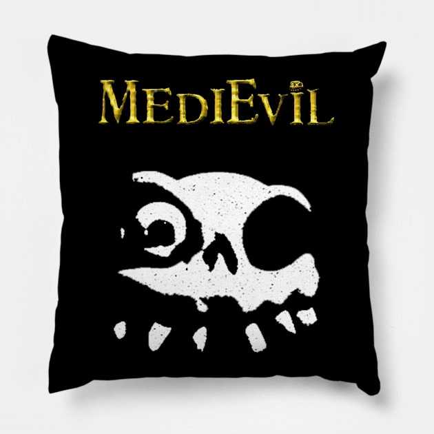 MediEvil Sir Daniel Fortesque Pillow by comex