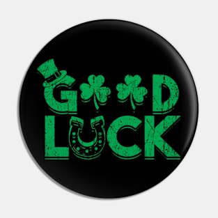 St. Patrick's Day - Good Luck Pin