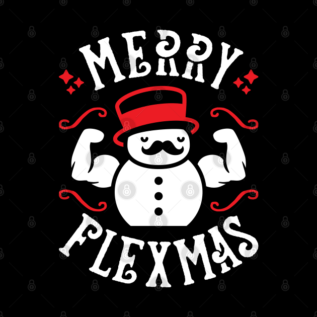 Merry Flexmas (Funny Christmas Gym Pun) by brogressproject