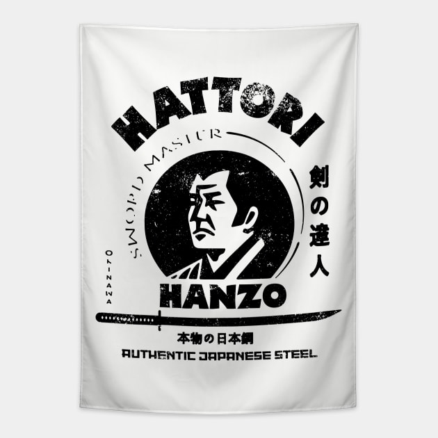 Hattori Hanzo Sword Master Tapestry by Nostalgia Avenue