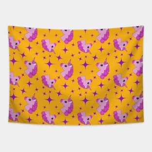 Cute Unicorn pony Tapestry