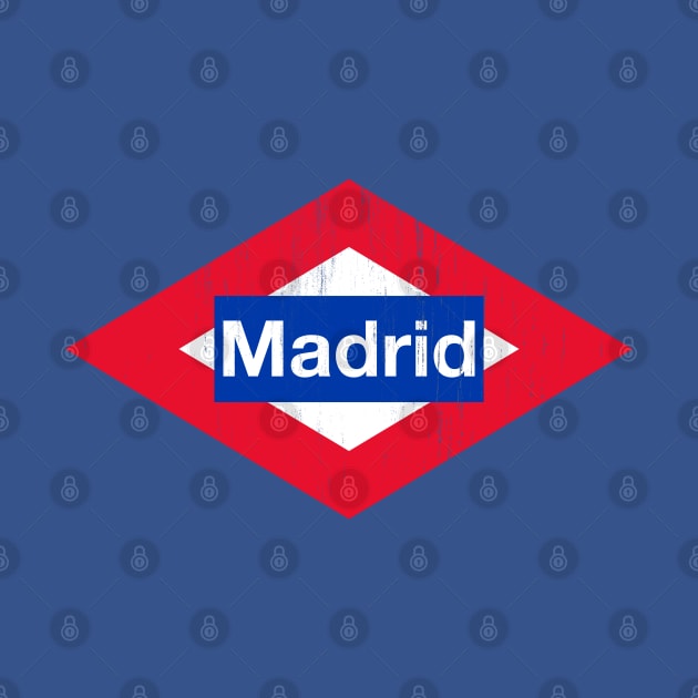 Madrid Metro by ruben vector designs