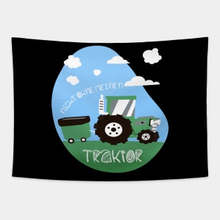 Traktor - nicht ohne meinen Traktor Geschenkidee für Jungen Tapestry