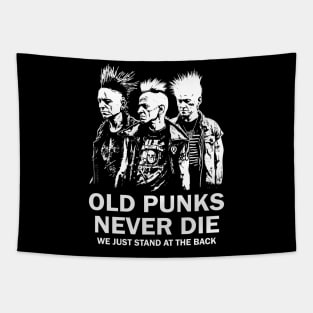 Punk Rock - Old Punks Never Die Tapestry