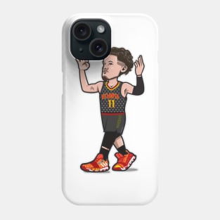 Trae Young Cartoon Style Phone Case