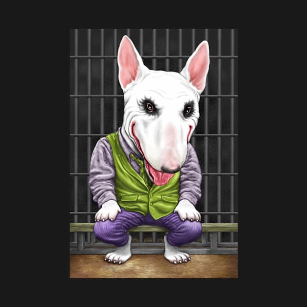 Psycho Bull Terrier by Motzart