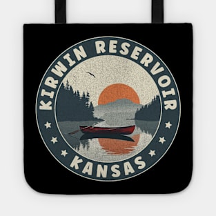 Kirwin Reservoir Kansas Sunset Tote