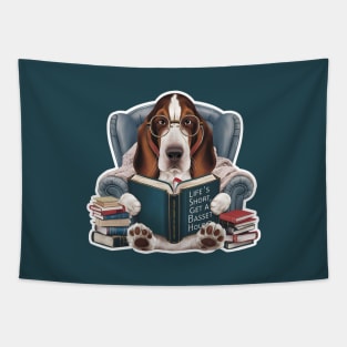 Life's Short, Get a Basset Hound Tapestry