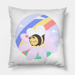 Happy bee Pillow