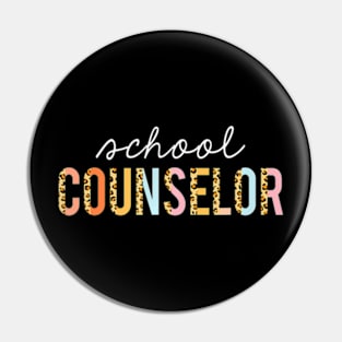 School Counselor Teacher  Back To School Pin