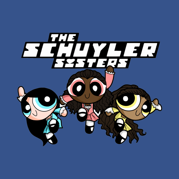 The Schuyler Sisters to the Rescue by YourFavoriteTee