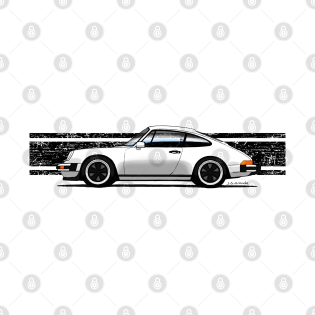 The iconic German sports car (for light backgrounds) by jaagdesign