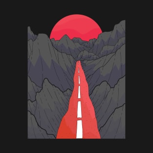 Follow the red road T-Shirt