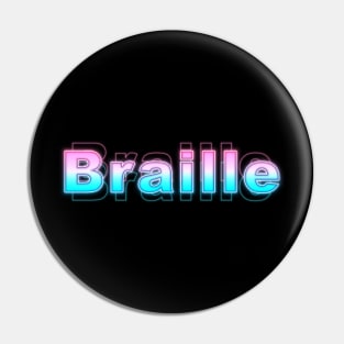 Braille Pin