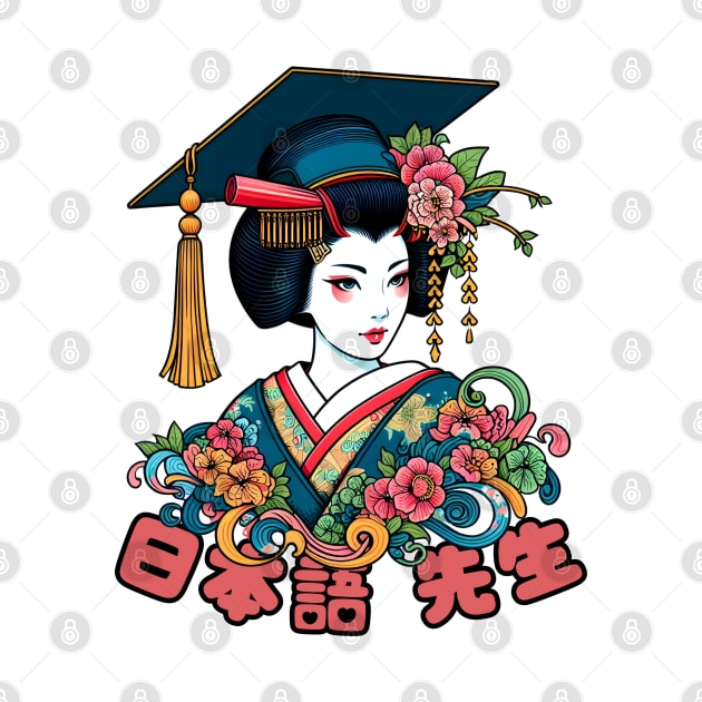 Graduation Japanese Sensei by Japanese Fever