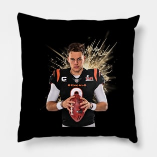 joe burrow Pillow