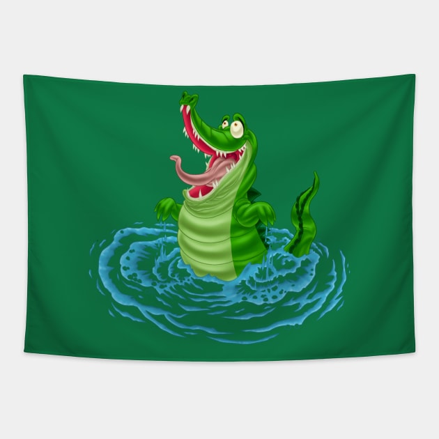 Crocodile Tapestry by JasonSutton