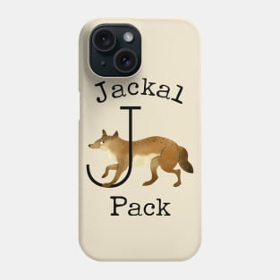 J Is For Jackal Pack Phone Case