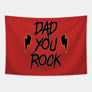 Rock Dad Design Tapestry