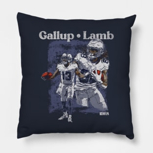 CeeDee Lamb & Michael Gallup Dallas Duo Pillow