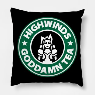 Highwinds Goddamn Tea Pillow