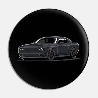 Challenger Hellcat (black) Pin