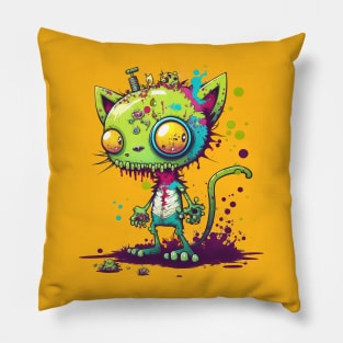 Zombie Cat Pillow