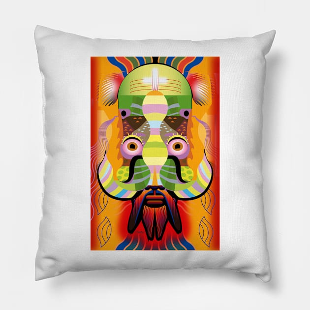 Dr. Freud Pillow by charker