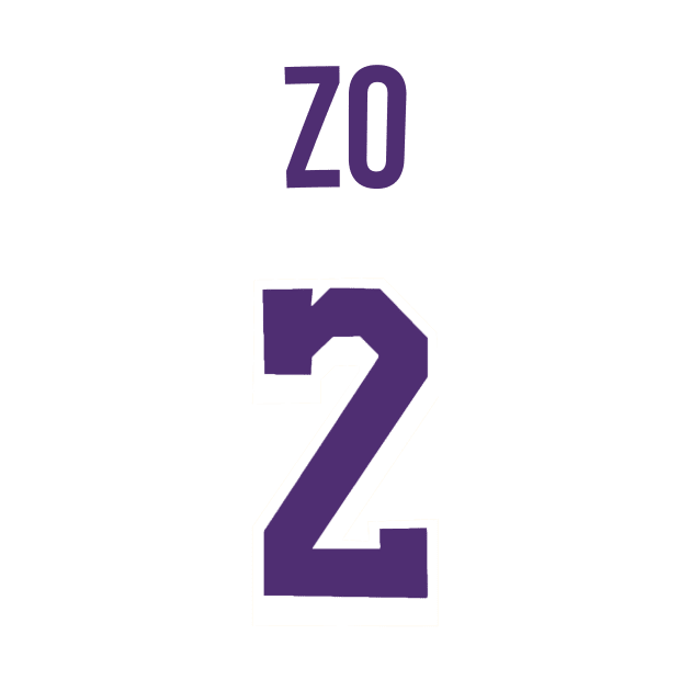 Lonzo Ball 'ZO' Nickname Jersey - Los Angeles Lakers by xavierjfong