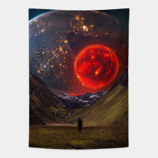 Space travel Tapestry