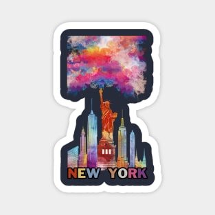 New York  City i love you Magnet