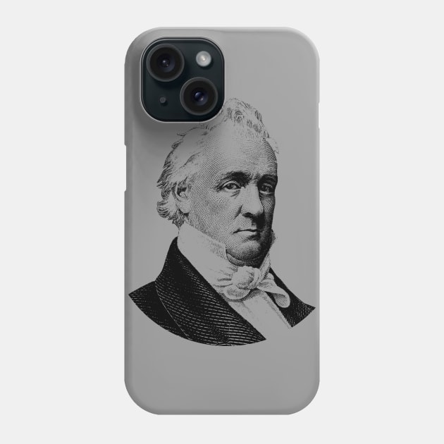 President James Buchanan Phone Case by warishellstore