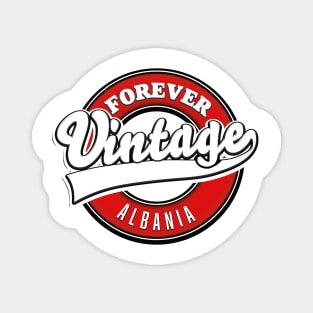 forever vintage Albania logo Magnet