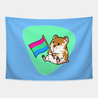 Hamster Pride Polysexual Tapestry